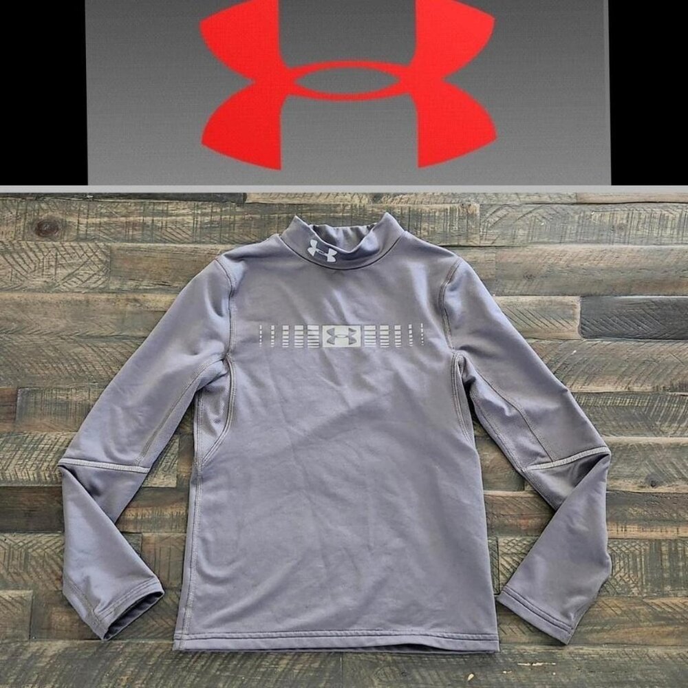 Under Armour Boys youth size small (7/8) interior fleeced long sleeve